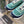 CC Sneaker In Turquoise Wool 145623
