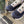 CC Sneaker In Charcoal Blue Wool 145625