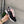 CC Sneaker In Black Mix Pink Wool 145624