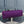 HM HERBAG ZIP 31 VIOLET AND COPPER CANVAS