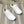 HM EMBOSSED ICON SNEAKER WHITE CALFSKIN