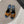 LA 16 HEELED MULES IN TIGER PATTERN RABBIT FUR