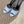 LA 16 HEELED MULES IN SKY BLUE SMOOTH LAMBSKIN