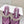 Manolo Flats Mules Diamond Buckle Purple Silk Satin 327487