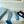 Pra Heeled Sandal 65 Pointed Sole Quilted Sky Blue Leather