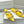 Manolo Flats Mules Crystal Yellow Silk Satin 327472
