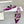 Manolo Flats Mules Crystal Purple Silk Satin 327473