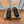 Springthly Charms Flat Sandals Black Maroon Calfskin