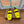 Springthly Charms flat sandals Yellow Maroon Calfskin