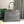 HARDY PM BAG 40 IN GRAY GOYARDINE CANVAS AND TAURILLON LEATHER TRIM