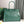 HARDY PM BAG 40 IN GREEN GOYARDINE CANVAS AND TAURILLON LEATHER TRIM