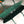 HARDY PM BAG 40 IN GREEN GOYARDINE CANVAS AND TAURILLON LEATHER TRIM