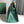 HARDY PM BAG 40 IN GREEN GOYARDINE CANVAS AND TAURILLON LEATHER TRIM