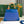 SAÏGON PM BAG 28 IN CURIOUS BLUE GOYARDINE CANVAS AND CALFSKIN