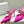 Manolo Mules Diamond Buckle Dark Pink Silk Satin 327475