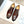 CD CROCODILE MOTIF BASIC OXFORD SIENNA CALFSKIN