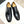 CD CROCODILE MOTIF BASIC OXFORD BLACK CALFSKIN