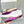 Manolo Buckle Flast Mules Purple Silk 327513