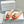 Manolo Buckle Flast Mules Orange Silk 327520