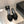 DIAMOND-QUILTED 6 CM SANDALS IN BLACK LAMBSKIN