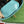 GG JACKIE MINI 19 SHOULDER BAG IN PASTEL BLUE CALFSKIN