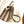 Peekaboo ISeeU Small 27cm Bag light brown lambskin gold hardware