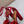 Open Toe Pump With One Stud Diamond Patent Red Leather 130MM