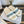 CD Dway Slide Blue White Wool Fleece Lining And Canvas Fabric