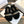 CD Dway Slide Black Fleece Lining And Canvas Fabric