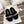 CD Dway Slide Black Fleece Lining And Canvas Fabric