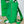 WOVEN BACKPACK 34 IN EMERALD GREEN LAMBSKIN