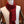 KNIT CASHMERE SCARF GARNET RED MIX BLACK 619590