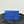 PLUMET POCKET WALLET 20 IN SAPPHIRE BLUE GOYARDINE CANVAS AND LAMBSKIN TRIM