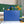 GRAND HÔTEL TRUNK BAG 24 IN BLUE GOYARDINE CANVAS AND CALFSKIN