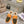 GG Snow Boots Orange Olive Cowhide Wool 576233