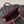 Large CD Book Tote 42cm Burgundy Retro Style D Letter Embroidery