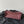 Large CD Book Tote 42cm Burgundy Retro Style D Letter Embroidery