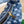 mini jodie 28 blue denim lambskin