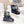 CD Snow Ankle Boots Black Red Cowhide Nylon Fabric 539658