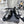 CC CANO ALTO SNEAKER IN BLACK TWEED AND RUBBER
