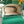 ALPIN MINI BACKPACK 21 IN GREEN LAMBSKIN AND GOYARDINE CANVAS