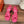 SLINGBACK SANDAL ETERNITE 75 BRIGHT PINK LAMBSKIN