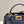 FENDI PEEKABOO MINI 23 BAG IN BLACK CALFSKIN WITH GOLD HARDWARE
