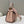 FENDI PEEKABOO MINI 23 BAG IN LIGHT PINK CALFSKIN WITH GOLD HARDWARE