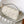 Fend Baguette White Canvas Bag 27 with FF Embroidery Ghw