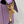 BAGUETTE WITH FF MOTIF 27 IN MAUVE PURPLE SOFT LAMBSKIN GOLD HARDWARE