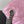 CRUSH CHAINED BAG 32 IN PINK QUILTED CRUSHED CALFSKIN SILVER HARDWARE