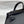 HM 25s Mini Kelly 19 Cm Black Embossed Crocodile Silver Hardware