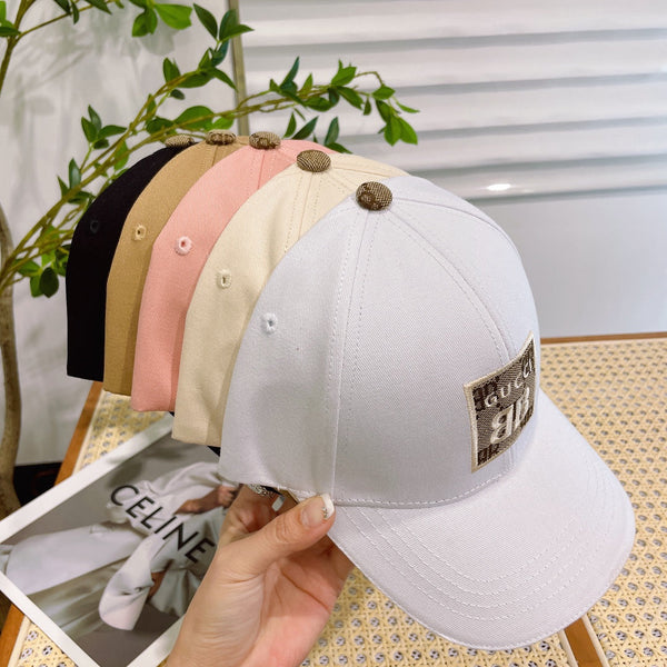 BASEBALL HAT IN WHITE JACQUARD FABRIC 219954