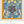 Cavalcades Scarf 90 CM In Blue Yellow Colorful Silk Twill 288859